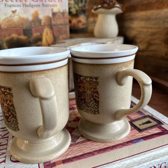 Rustic Grand Canyon embossed mug set of 2 - Picture 11 of 16